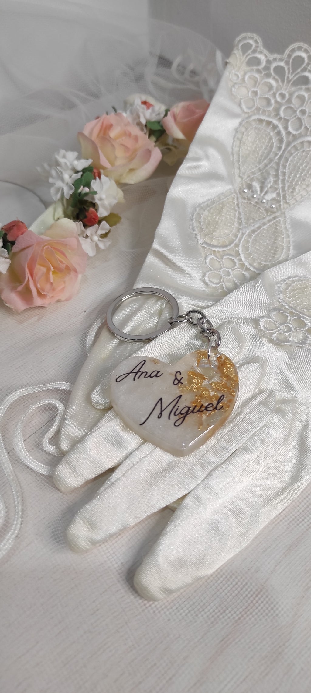 LLAVERO DE RESINA - BODAS Y EVENTOS ESPECIALES