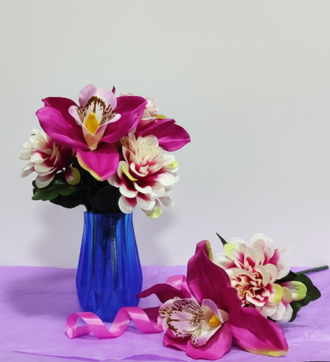 JARRÓN EN RESINA (TINTA)