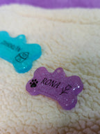 PLACA MASCOTA EN RESINA (TINTA)